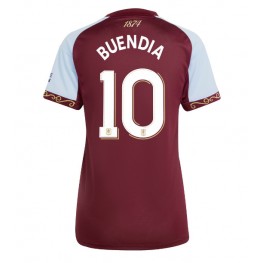 Aston Villa Emiliano Buendia #10 Thuis tenue Dames 2025-26 Korte Mouw